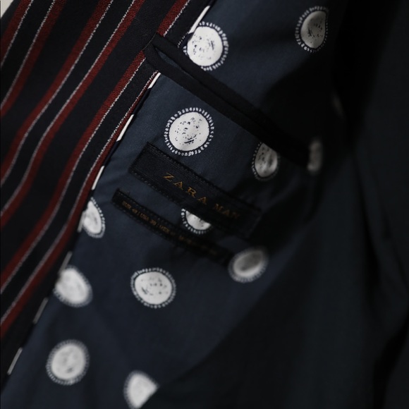 Stripped Zara Sport Coat - Picture 5 of 8